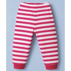 Babyhug Disney Single Jersey Knit Full Sleeves T-Shirt & Striped Pyjama Night Suit with Dalmatians Graphics - Red