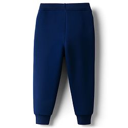 Babyhug Terry Knit Full Sleeves T-Shirt & Lounge Pant Set with Animal Graphic & Tape Detailing - Navy Blue