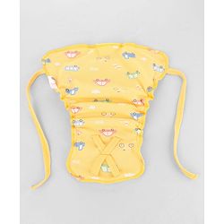 Babyhug Leak Proof Cloth Langot Pack of 6 Small Size Rabbit Rainbow and Floral Print | Triple Layer Protection | Reusable | Designed for Short Term Comfy Wear | Mess Free - Lilac