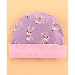 Babyhug 100% Interlock Cotton Clothing Gift Set for Newborn Rabbit Print Pack of 8 - Multicolour