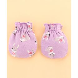 Babyhug 100% Interlock Cotton Clothing Gift Set for Newborn Rabbit Print Pack of 8 - Multicolour