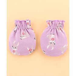 Babyhug 100% Interlock Cotton Clothing Gift Set for Newborn Rabbit Print Pack of 8 - Multicolour