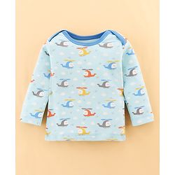 Babyhug 100% Interlock Cotton Clothing Gift Set for Newborn Rabbit Print Pack of 8 - Multicolour