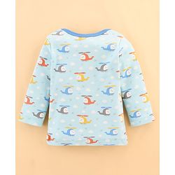 Babyhug 100% Interlock Cotton Clothing Gift Set for Newborn Rabbit Print Pack of 8 - Multicolour