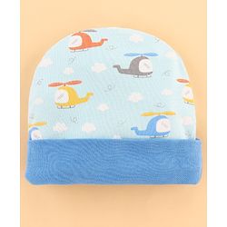 Babyhug 100% Interlock Cotton Clothing Gift Set for Newborn Rabbit Print Pack of 8 - Multicolour