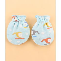 Babyhug 100% Interlock Cotton Clothing Gift Set for Newborn Rabbit Print Pack of 8 - Multicolour