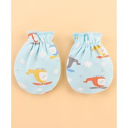 Babyhug 100% Interlock Cotton Clothing Gift Set for Newborn Rabbit Print Pack of 8 - Multicolour