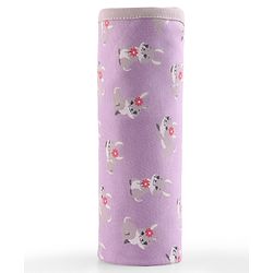 Babyhug 100% Interlock Cotton Wrapper with Rabbit Rainbow and Floral Print| Soft & Breathable| Comfortable Warm and Soothing| Travel Friendly| New Born Gifting  Pack of 3  - Purple Pink & White