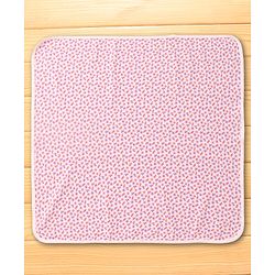 Babyhug 100% Interlock Cotton Wrapper with Rabbit Rainbow and Floral Print| Soft & Breathable| Comfortable Warm and Soothing| Travel Friendly| New Born Gifting  Pack of 3  - Purple Pink & White