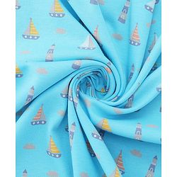 Babyhug 100% Interlock Cotton Wrapper with Rabbit Rainbow and Floral Print| Soft & Breathable| Comfortable Warm and Soothing| Travel Friendly| New Born Gifting  Pack of 3  - Purple Pink & White