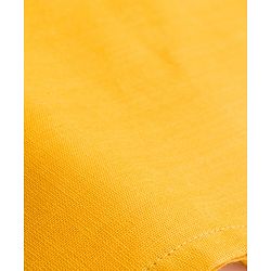 Babyhug Woven Full Sleeves Kurta Pyjama Set With Printed Nehru Jacket - Orange
