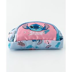 Babyhug Sling Bag With Lilo & Stitch Graphics - Pink & Blue
