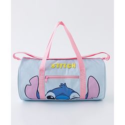 Babyhug Disney Free Size Sling Bag With Stitch Graphic - Light Blue
