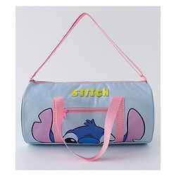 Babyhug Disney Free Size Sling Bag With Stitch Graphic - Light Blue