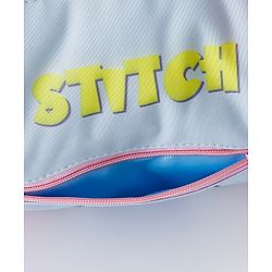 Babyhug Disney Free Size Sling Bag With Stitch Graphic - Light Blue