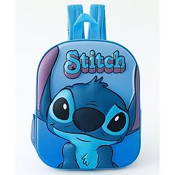 Babyhug Fashion Backpacks With Lilo & Stitch Graphics - Blue