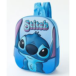 Babyhug Fashion Backpacks With Lilo & Stitch Graphics - Blue