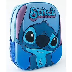 Babyhug Fashion Backpacks With Lilo & Stitch Graphics - Blue