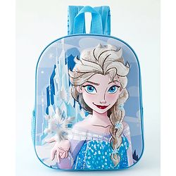 Babyhug Fashion Backpacks With Disney Frozen Princess Print - Multicolor