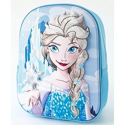 Babyhug Fashion Backpacks With Disney Frozen Princess Print - Multicolor