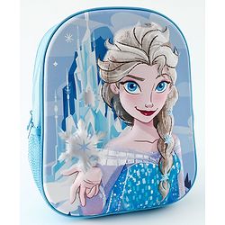Babyhug Fashion Backpacks With Disney Frozen Princess Print - Multicolor