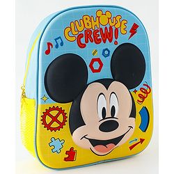 Babyhug Fashion Backpacks With Mickey Mouse Print - Multicolor