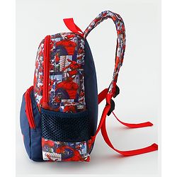 Babyhug Fashion Backpacks With Spider Man Print - Multicolor