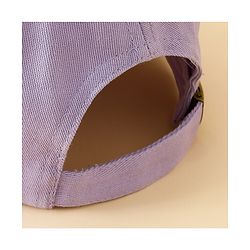 Babyhug Baseball Cap With Dino Applique Lilac - Diameter 17.5 cm