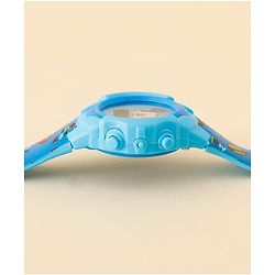 Babyhug Free Size Digital Watch with Mickey Mouse Print - Blue