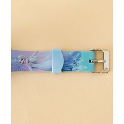 Babyhug Free Size Digital Watch with Frozen Print - Blue & White