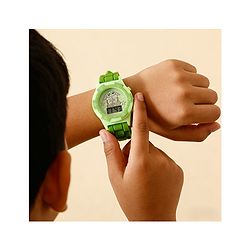 Babyhug Free Size Digital Watch with Yoda Print - Green