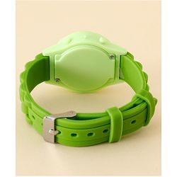 Babyhug Free Size Digital Watch with Yoda Print - Green