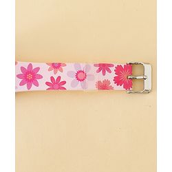 Babyhug Free Size Digital Watch with Minnie Mouse Print - Pink & Purple