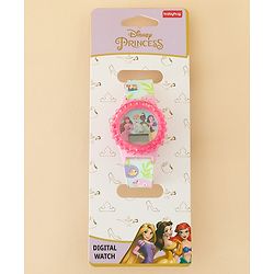 Babyhug Free Size Digital Watch Disney Print- Pink