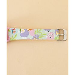 Babyhug Free Size Digital Watch Disney Print- Pink