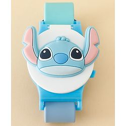 Babyhug Free Size Digital Watch with Mickey Mouse Print - White &  Blue