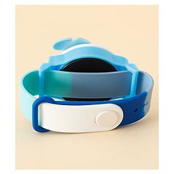 Babyhug Free Size Digital Watch with Mickey Mouse Print - White &  Blue