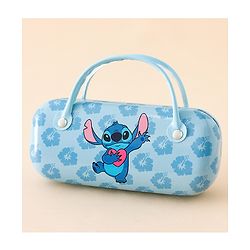 Babyhug Lilo & Stitch Print Glasses Case Free Size - Blue