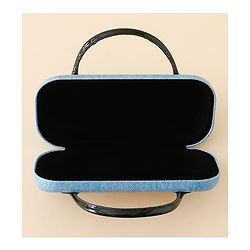 Babyhug Mickey Mouse Print Glasses Case Free Size - Blue