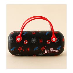 Babyhug Spiderman Print Glasses Case Free Size - Blue