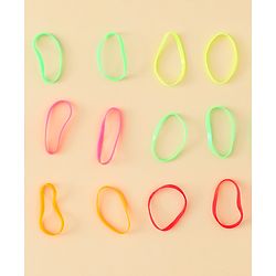 Babyhug Rubber Bands Pack of 4 - Multicolor