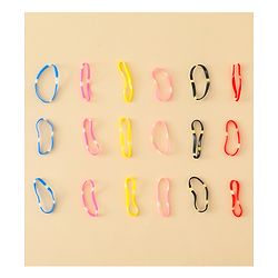 Babyhug Rubber Bands Pack of 4 - Multicolor