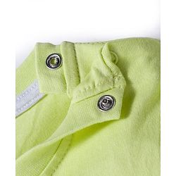 Babyhug 100% Cotton Knit  Half Sleeves T-Shirt with Stripes & Nautical Print Pack of 3 - Light Blue & Light Green