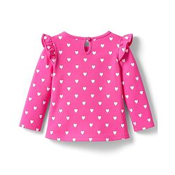 Babyhug 100% Cotton Knit Full Sleeves T-Shirt with Heart & Text Print Pack of 3 - Navy Blue & Pink