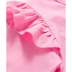 Babyhug 100% Cotton Knit Full Sleeves T-Shirt with Heart & Text Print Pack of 3 - Navy Blue & Pink