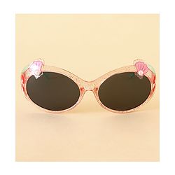Babyhug Sunglasses With Disney Princess Ariel Print  - Light Pink