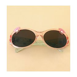 Babyhug Sunglasses With Disney Princess Ariel Print  - Light Pink