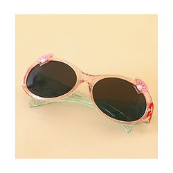 Babyhug Sunglasses With Disney Princess Ariel Print  - Light Pink