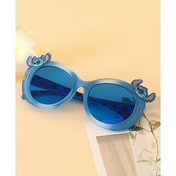 Babyhug Free Size Sunglasses With Stitch Applique - Blue