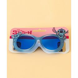 Babyhug Free Size Sunglasses With Stitch Applique - Blue